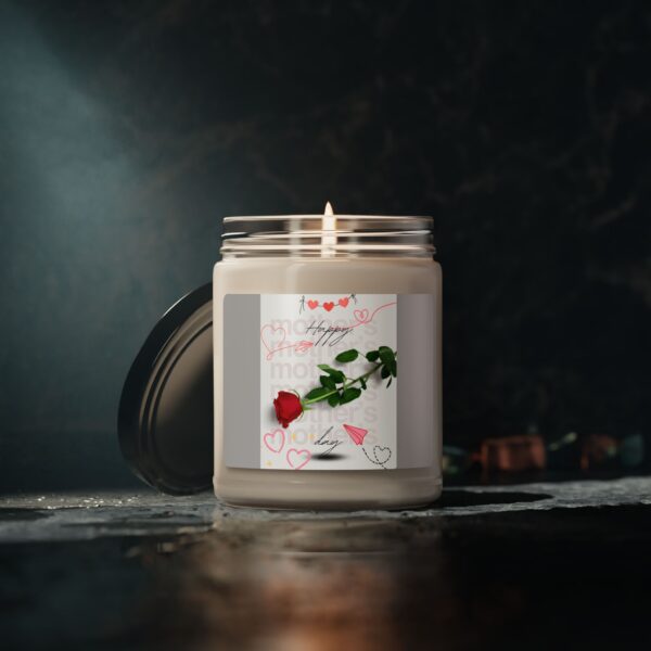 Happy Mother's Day Scented Soy Candle - 9oz - Perfect Gift for Moms - Image 5