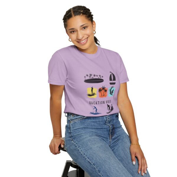 Vacation Vibes Unisex Garment-Dyed T-Shirt for Beach Lovers - Image 72