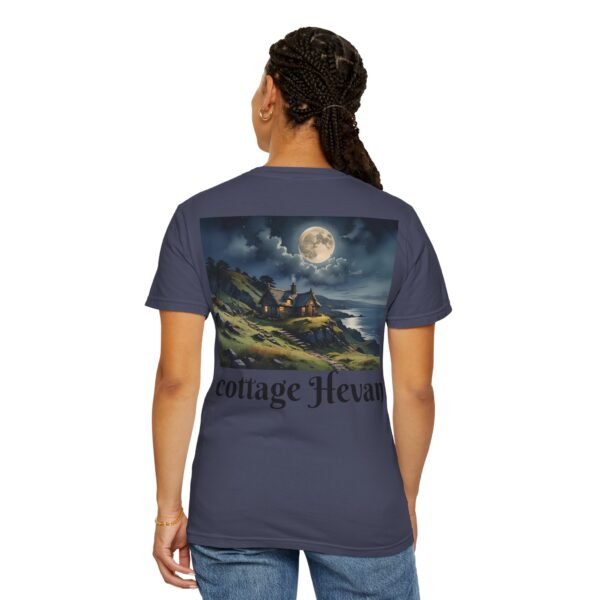 WilderNest Cottage Moonlight T-Shirt - Unisex Garment-Dyed Tee for Nature Lovers - Image 51