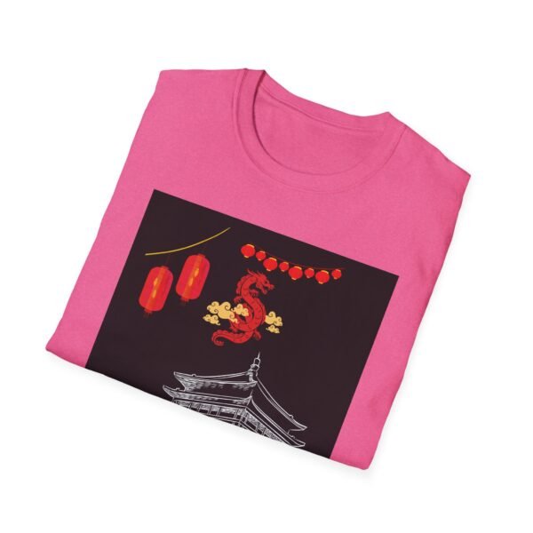Cultural Heritage Unisex Softstyle T-Shirt | Lunar New Year Celebration Design - Image 48