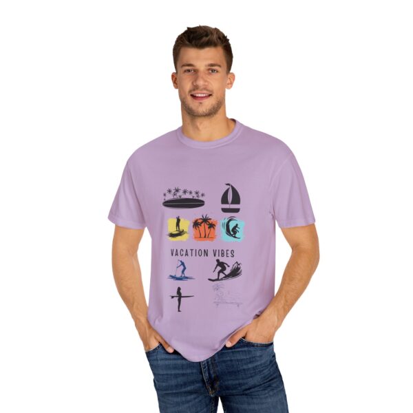 Vacation Vibes Unisex Garment-Dyed T-Shirt for Beach Lovers - Image 68