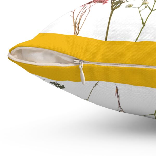 Botanical Floral Pillow – Vibrant Spring Home Decor - Image 3