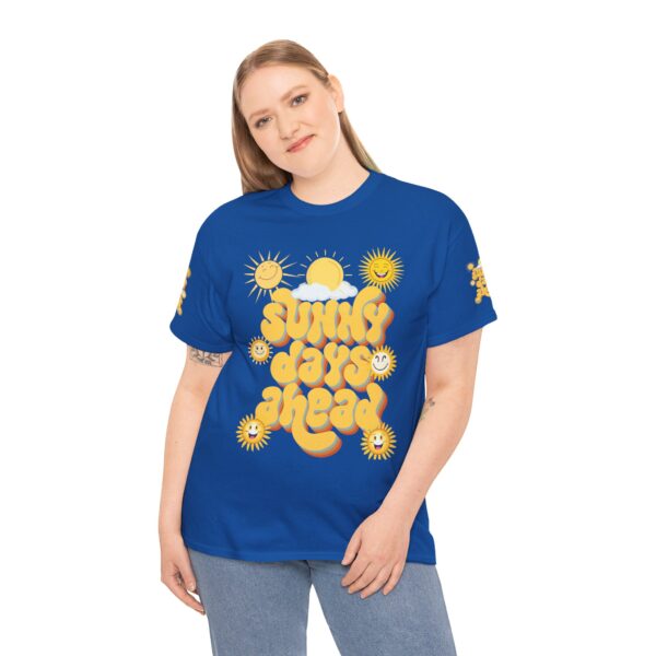 Sunny Days Ahead Unisex Heavy Cotton Tee - Fun Sun Graphic T-Shirt - Image 64