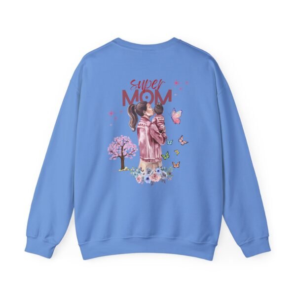 Super Mom Crewneck Sweatshirt - Gift for Mother's Day, Cozy Gift for Moms - Image 37