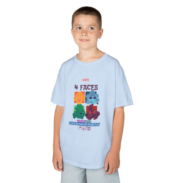 Kids 4 Faces Fun Tee - Change New One - Image 7