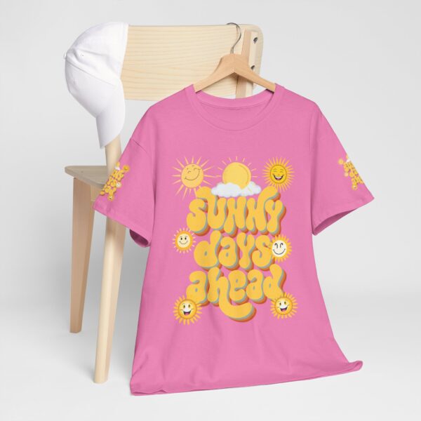 Sunny Days Ahead Unisex Heavy Cotton Tee - Fun Sun Graphic T-Shirt - Image 111