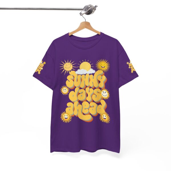 Sunny Days Ahead Unisex Heavy Cotton Tee - Fun Sun Graphic T-Shirt - Image 93