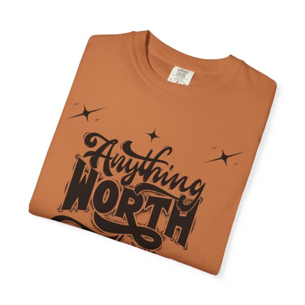 Beach Vibes Motivational T-Shirt - "Anything Worth Having Takes Time" - Image 30