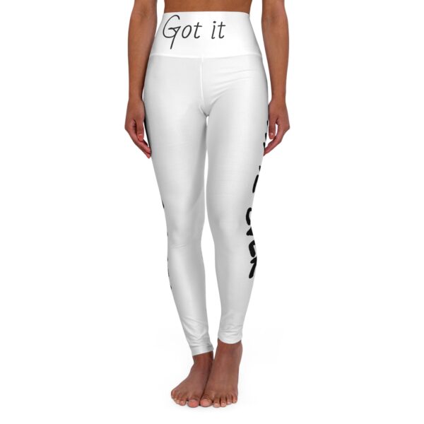High Waisted Yoga Leggings (AOP)