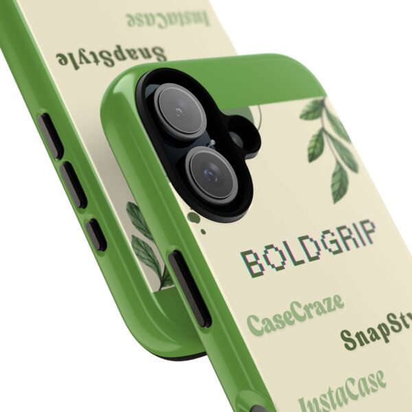 BoldGrip Leafy Phone Case - Stylish & Durable Protection - Image 2