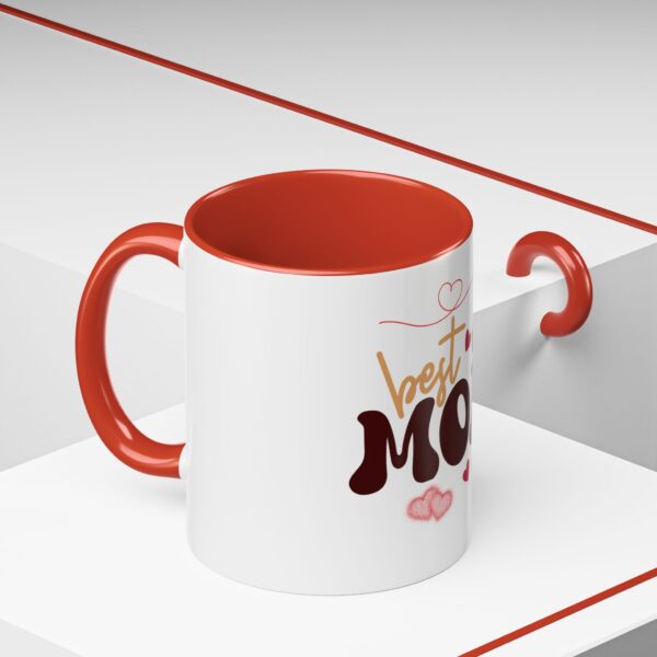 Best Mom Ever Accent Coffee Mug - Perfect Gift for Mother's Day - Image 24