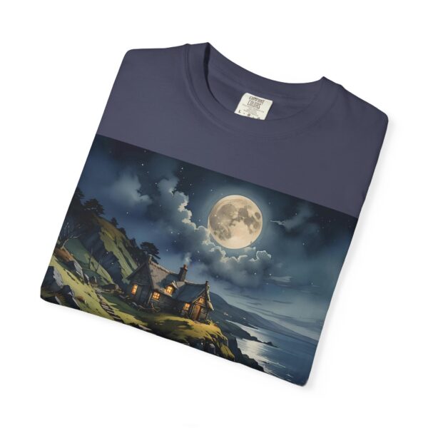 WilderNest Cottage Moonlight T-Shirt - Unisex Garment-Dyed Tee for Nature Lovers - Image 47