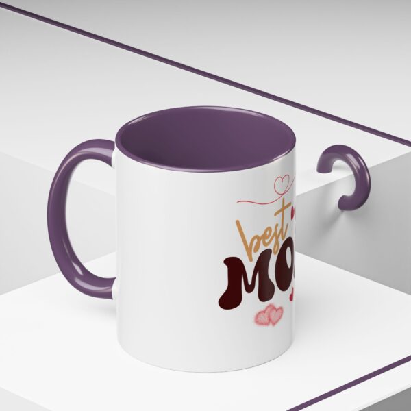 Best Mom Ever Accent Coffee Mug - Perfect Gift for Mother's Day - Image 62