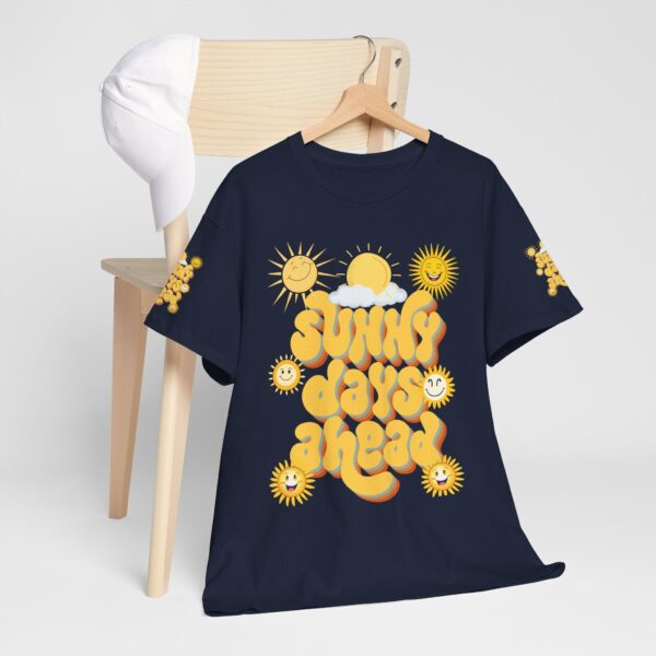 Sunny Days Ahead Unisex Heavy Cotton Tee - Fun Sun Graphic T-Shirt - Image 78