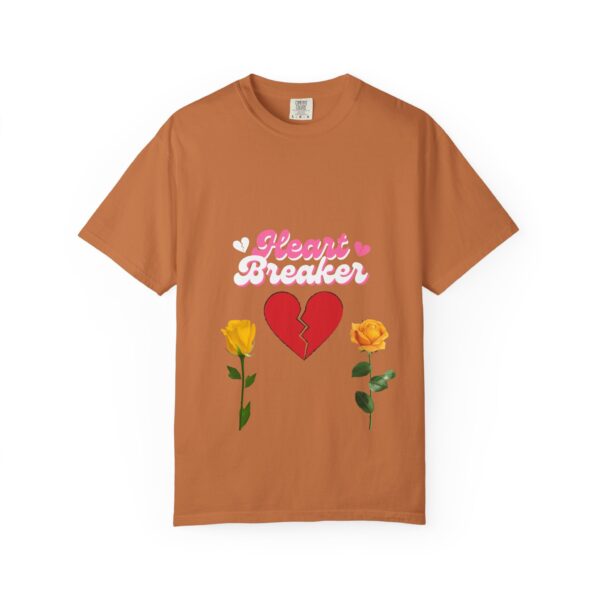 Heartbreaker Unisex Garment-Dyed T-Shirt with Floral Design - Image 61