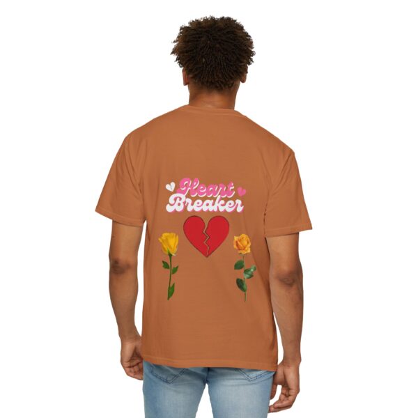 Heartbreaker Unisex Garment-Dyed T-Shirt with Floral Design - Image 70