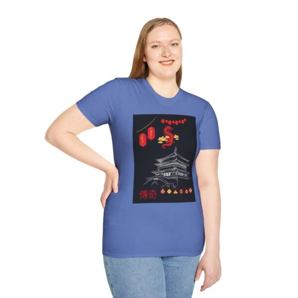 Cultural Heritage Unisex Softstyle T-Shirt | Lunar New Year Celebration Design - Image 31
