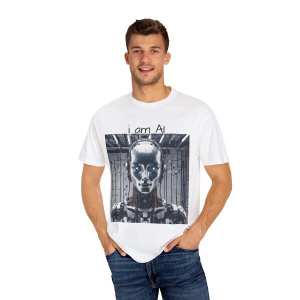 Unisex AI Graphic T-Shirt - 'I Am AI' Computer Theme Tee - Image 13