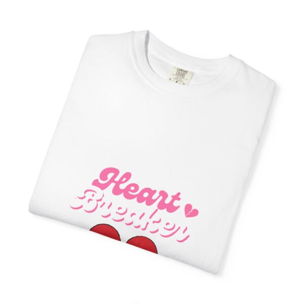 Heartbreaker Unisex Garment-Dyed T-Shirt with Floral Design - Image 13