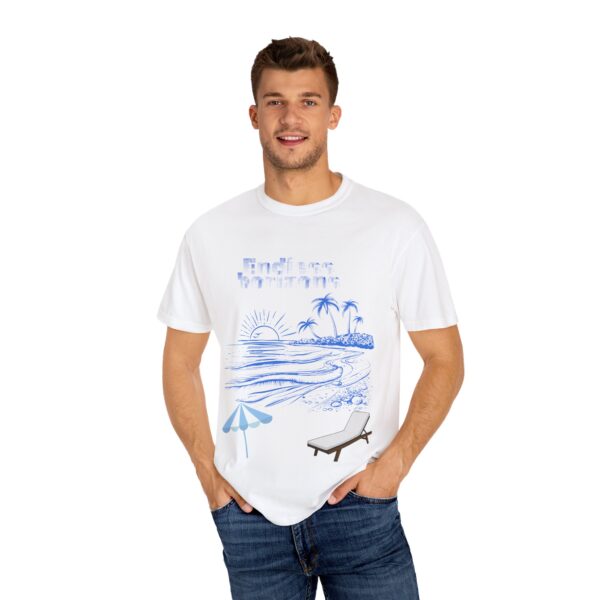 Endless Horizons Beach T-Shirt - Unisex Garment-Dyed Summer Tee