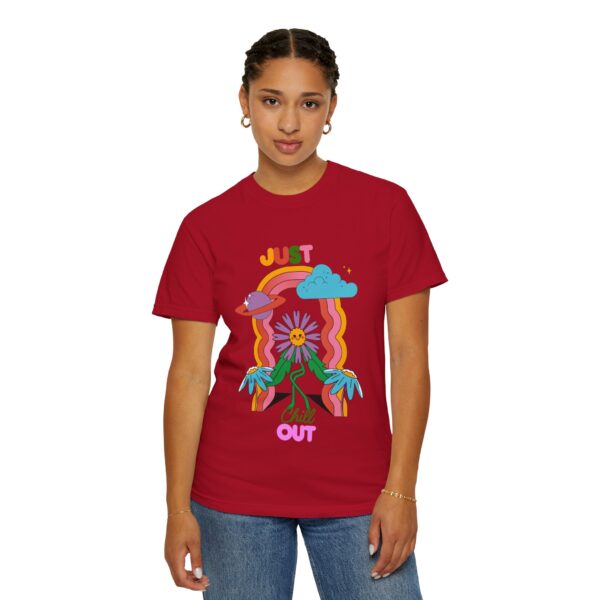 Chill Out Graphic T-Shirt - Unisex Garment-Dyed Tee - Image 51