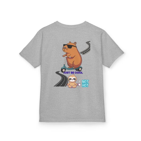 Cool Bear Kids Heavy Cotton Tee - Just Be Cool Graphic T-Shirt - Image 13