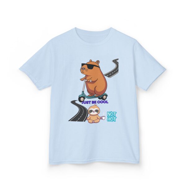 Cool Bear Kids Heavy Cotton Tee - Just Be Cool Graphic T-Shirt - Image 21
