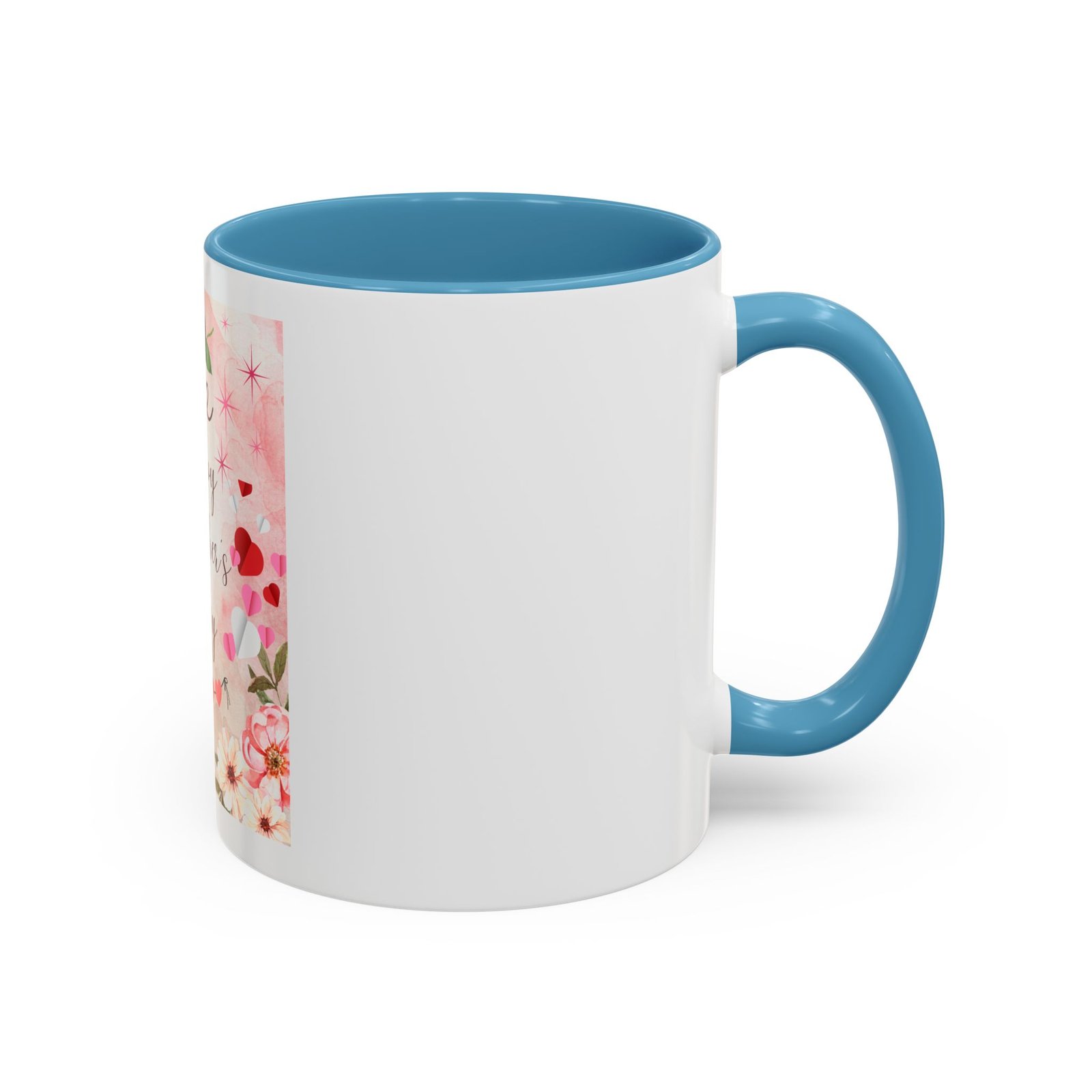 Happy Mother's Day Accent Coffee Mug - Floral Design, 11 & 15oz - Image 34