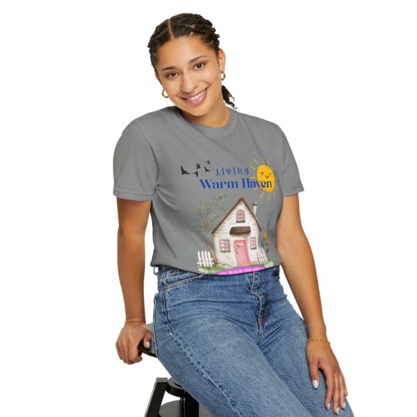 Cozy Home Vibes T-Shirt - "Living Warm Haven" Design - Image 26