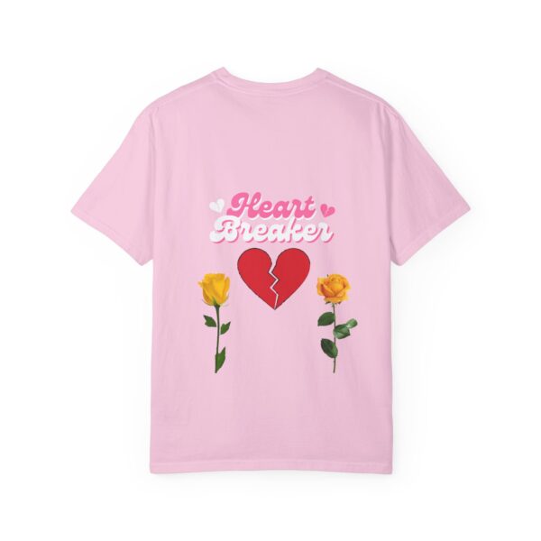 Heartbreaker Unisex Garment-Dyed T-Shirt with Floral Design - Image 124