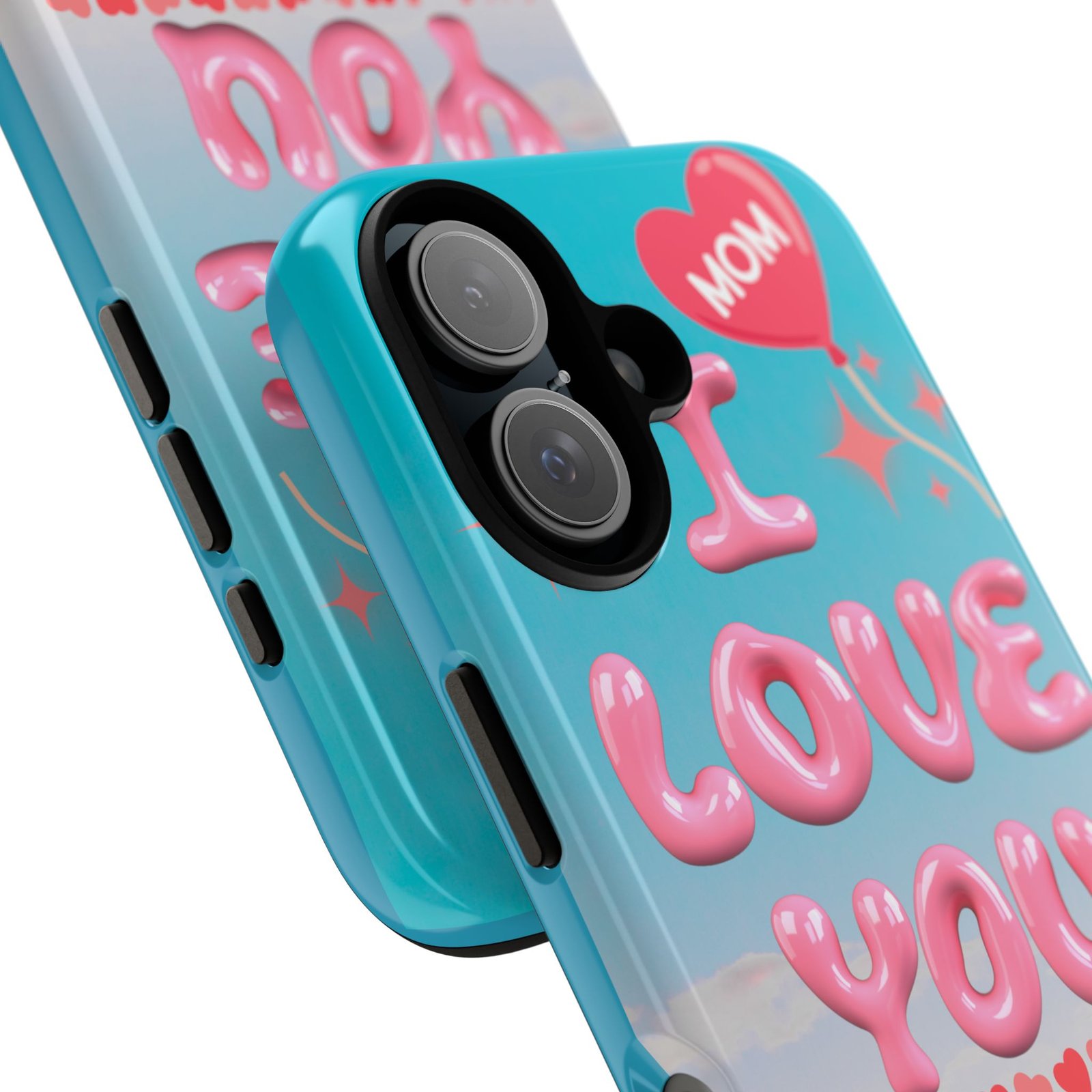 Cute Mom Phone Case - "I Love You Mom" Mother's Day Gift - Image 3