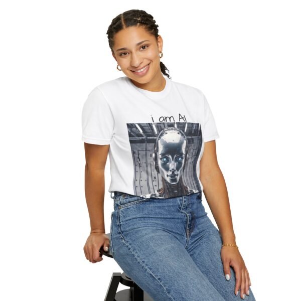 Unisex AI Graphic T-Shirt - 'I Am AI' Computer Theme Tee - Image 17
