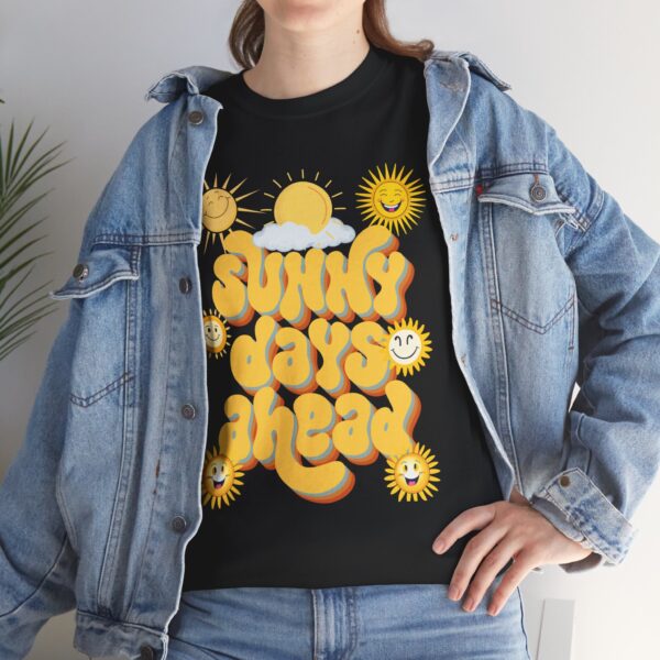 Sunny Days Ahead Unisex Heavy Cotton Tee - Fun Sun Graphic T-Shirt - Image 42