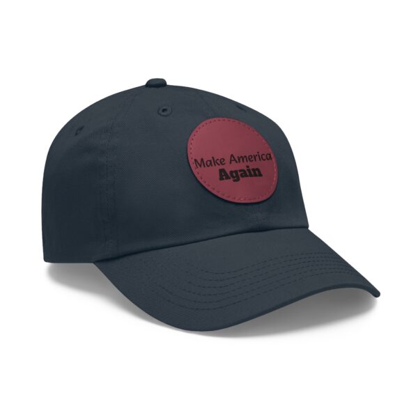 Hat with Leather Patch (Round) - Image 14