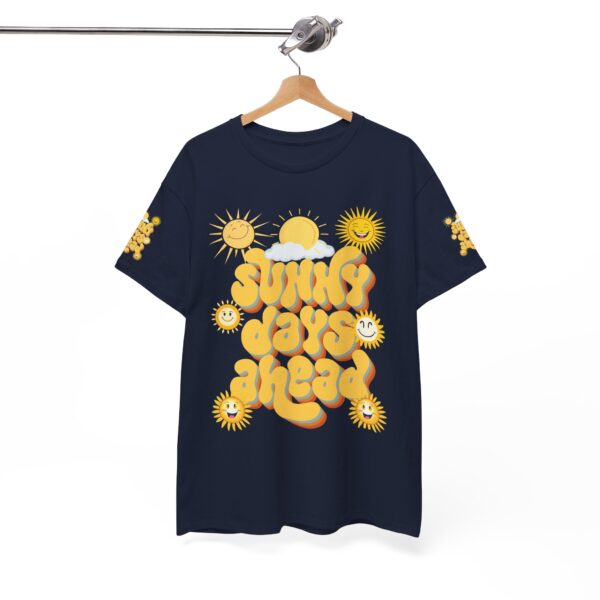 Sunny Days Ahead Unisex Heavy Cotton Tee - Fun Sun Graphic T-Shirt - Image 77