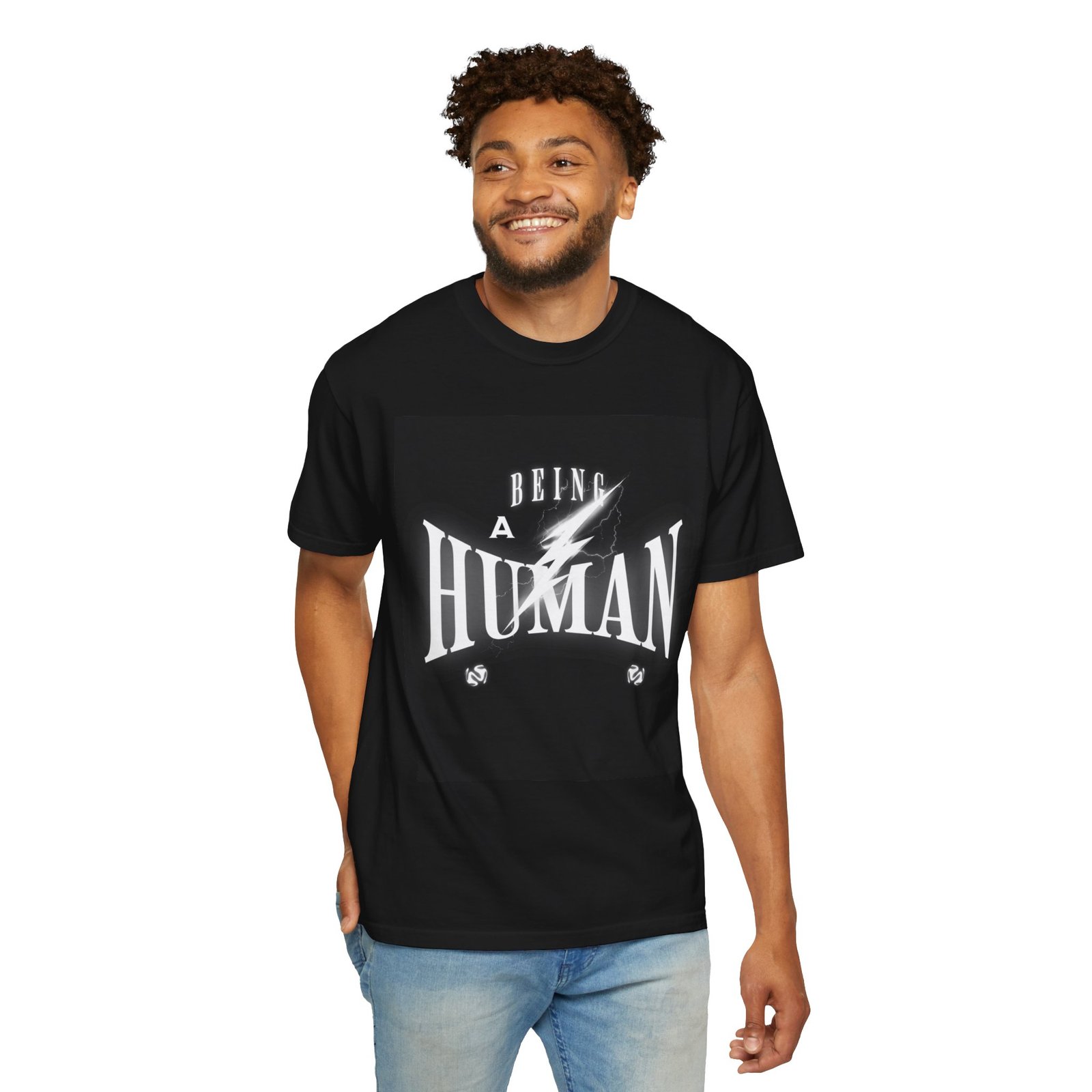 Being Human Garment-Dyed Unisex T-Shirt - Stylish, Casual Wear for All Occasions - Image 6