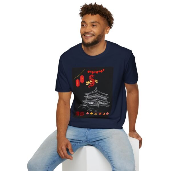 Cultural Heritage Unisex Softstyle T-Shirt | Lunar New Year Celebration Design - Image 44