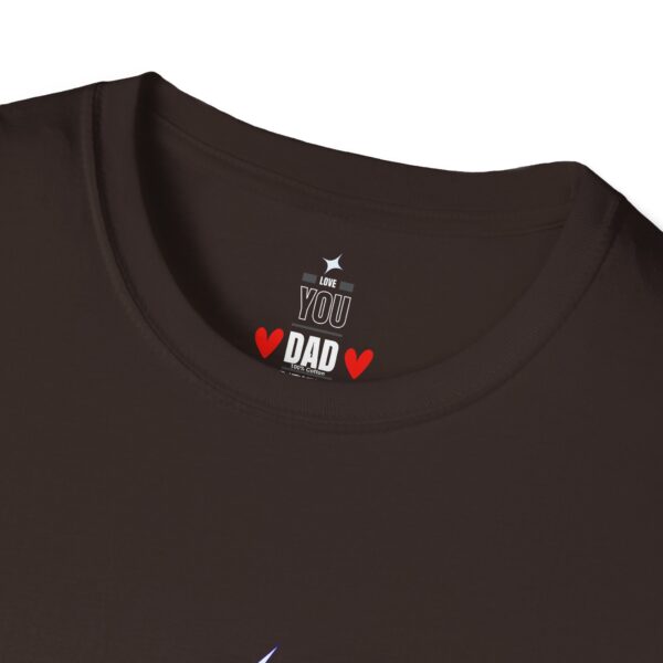 Love You Dad Forever – Father's Day Soft style T-Shirt - Image 9