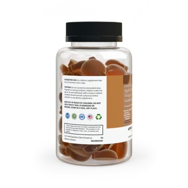 Apple Cider Vinegar Gummies – Detox & Support (60ct) - Image 2