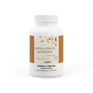 Omega-3 Fish Oil – Heart & Brain Support (60 Soft gels)