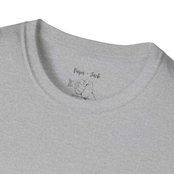 Papa + Jack Fist Bump T-Shirt – Father’s Day Family Tee - Image 28