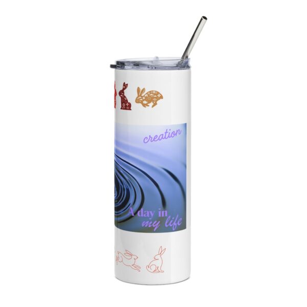 Adventure Bunny Tumbler – 20oz Insulated Travel Mug - Image 4
