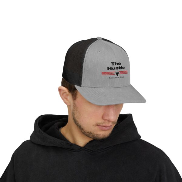 The Hustle Trucker Cap – Believe, Focus, Driven - Image 3