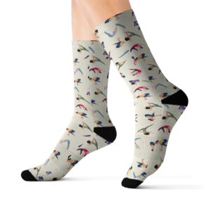 Sublimation Socks – Vibrant, Comfy, and Full of Personality