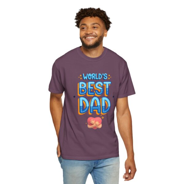 World's Best Dad T-Shirt – Father's Day & Birthday Gift - Image 62