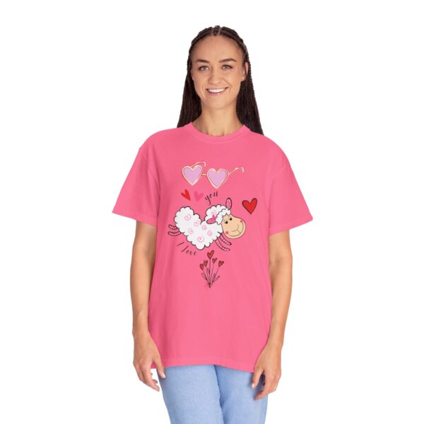 Cute Sheep Love T-Shirt – Funny  Animal Tee - Image 53