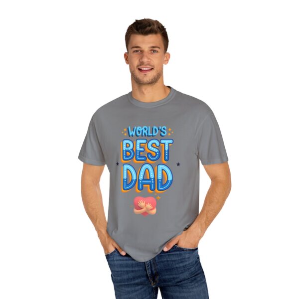 World's Best Dad T-Shirt – Father's Day & Birthday Gift - Image 27