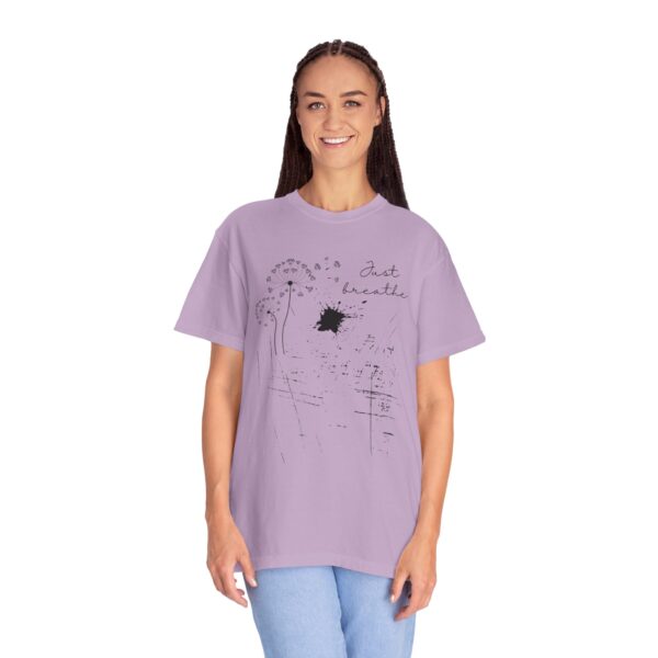 Unisex Just Breathe T-Shirt – Relaxed Fit, Inspirational - Image 41