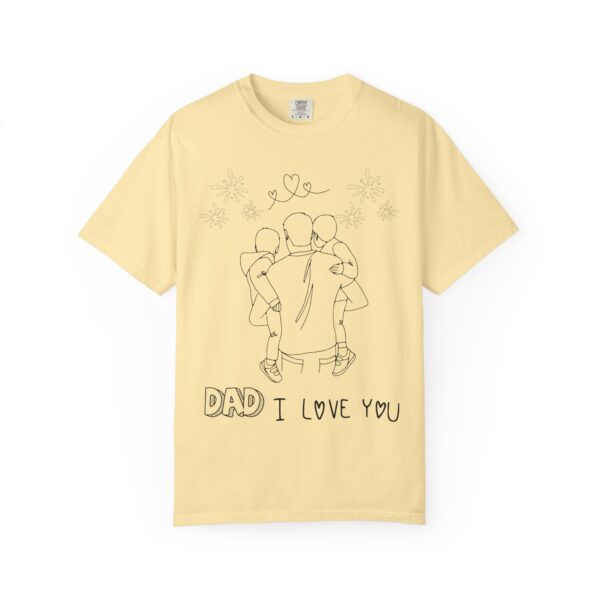 Dad I Love You T-Shirt – Personalized Father’s Day Gift - Image 2
