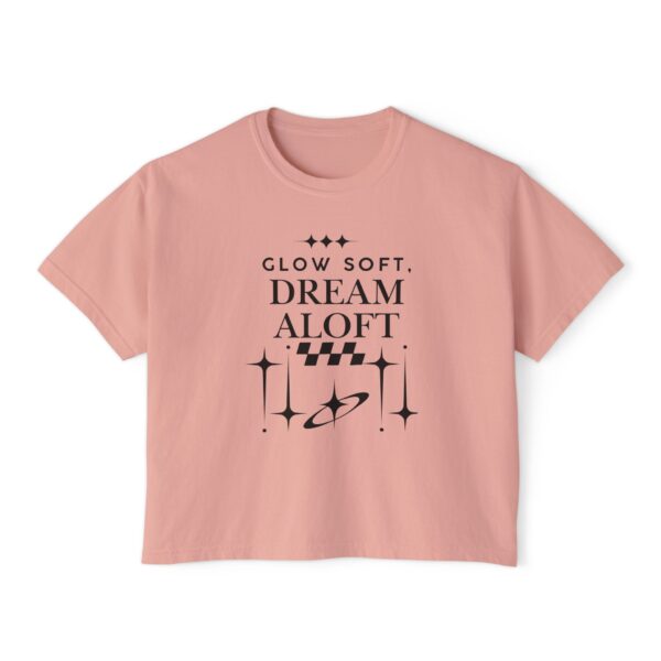 Dream Aloft Boxy Tee – Women's Soft Glow Inspiration - Image 7